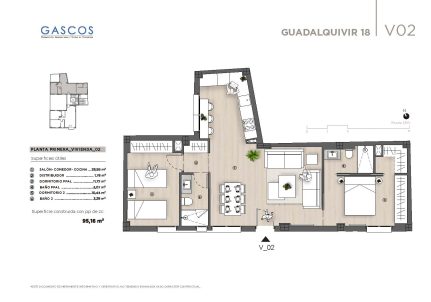Planos de Venta GASCOS G-18, Sevilla
